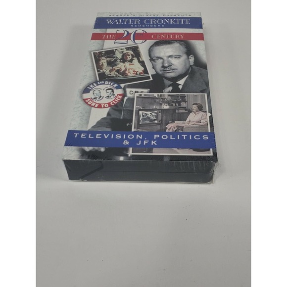 Walter Cronkite Remembers The 20th Century (VHS New) Television, Politics & JFK - Picture 4 of 7